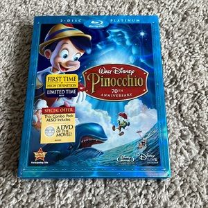 Walt Disney Pinocchio 70th anniversary   2-disc platinum edition bluray …